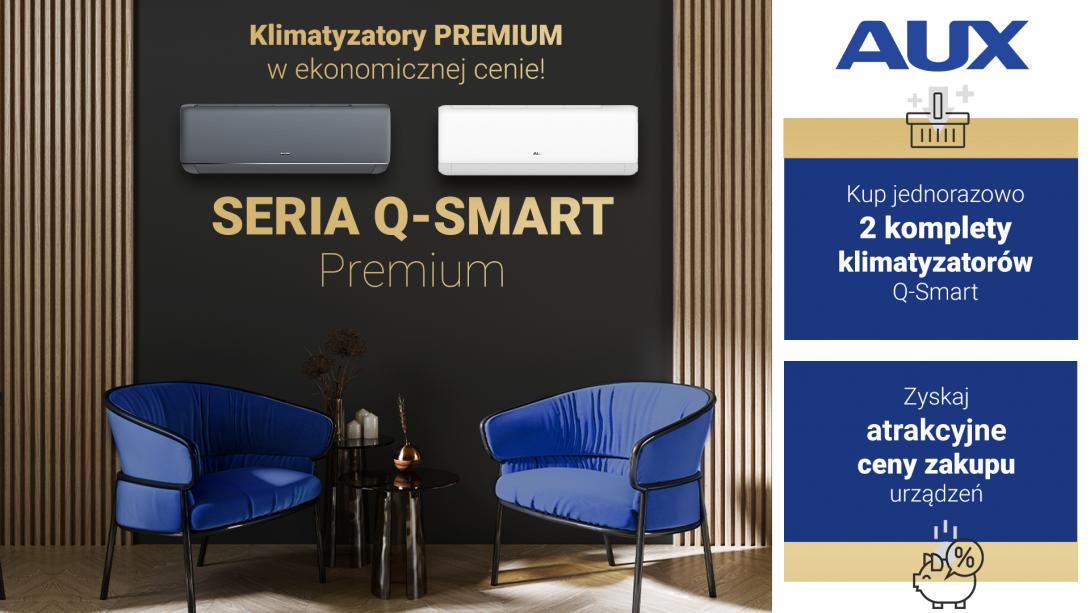 Klimatyzatory Q-Smart Premium w ekonomicznej cenie!