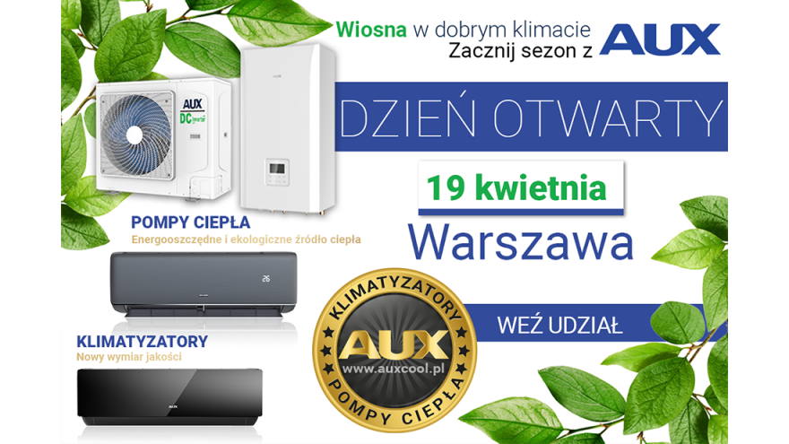 Już jutro Dzień Otwarty Wienkra & AUX - Warszawa 2023