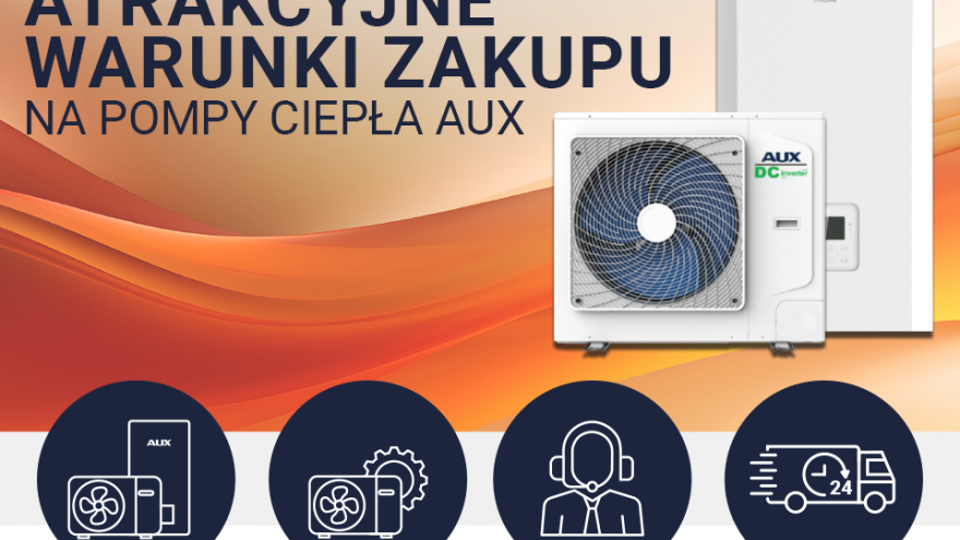 Odkryj z nami fascynujący świat oszczędności i wydajności dzięki pompom ciepła AUX!