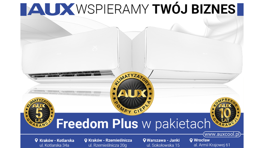 Oferta pakietowa AUX Freedom Plus