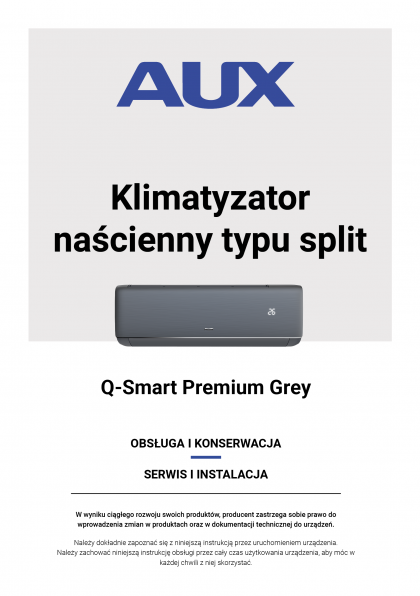 Klimatyzatory Q-Smart Premium Grey