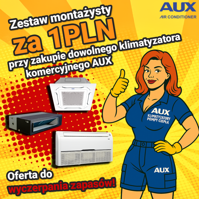 AUX - zestaw montażysty do komercji - czerwiec 2025